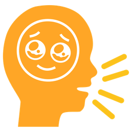 bust in silhouette and face holding back tears