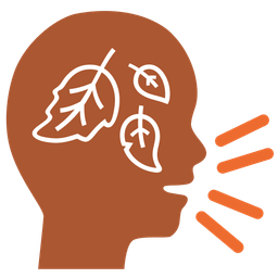 Busts in silhouette and Fallen leaf