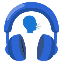 Busts in silhouette and Headphone