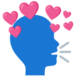 Busts in silhouette and Heart with arrow