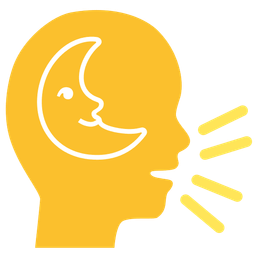 Busts in silhouette and Last quarter moon face