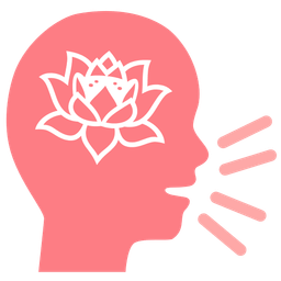 Busts in silhouette and Lotus