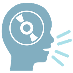 Busts in silhouette and Optical disk