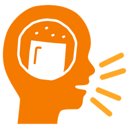 Busts in silhouette and Rice cracker