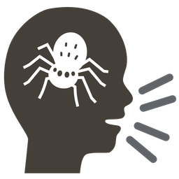 Busts in silhouette and Spider