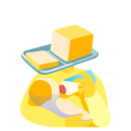 Butter and Baby bottle