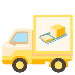 Butter and Delivery truck