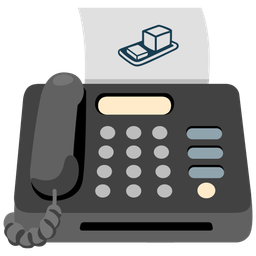 Butter and Fax machine