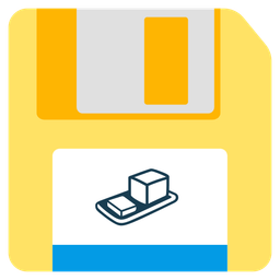 Butter and Floppy disk