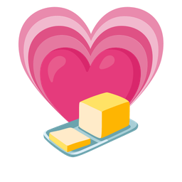 Butter and Growing heart