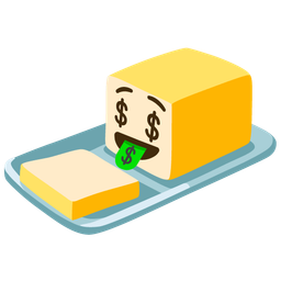 Butter and Money-mouth face