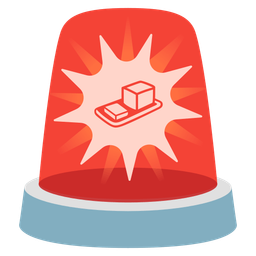 Butter and Police car light