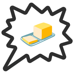 Butter and Right anger bubble