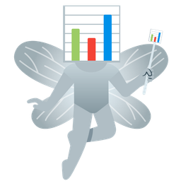 butterfly and bar chart
