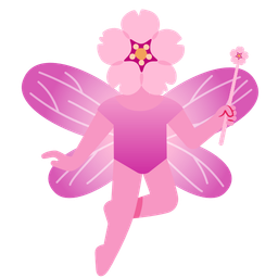 butterfly and cherry blossom