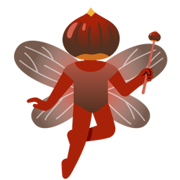 butterfly and chestnut