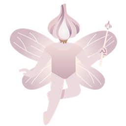 butterfly and garlic