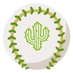 cactus and baseball