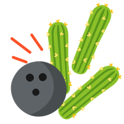 cactus and bowling