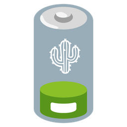 cactus and low battery