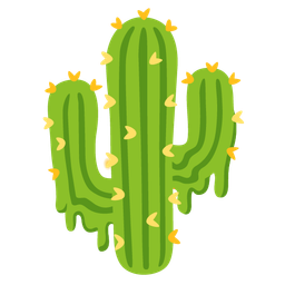 Cactus and Melting face