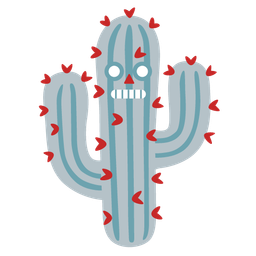 cactus and robot