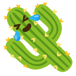 Cactus and Rolling on the floor laughing