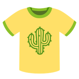 cactus and t-shirt