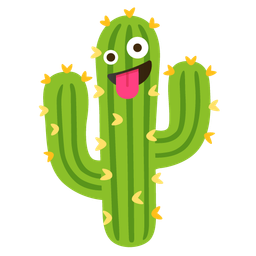 Cactus and Zany face