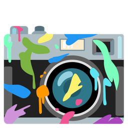 Camera and Artist palette