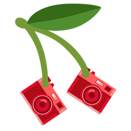 Camera and Cherries