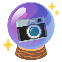 Camera and Crystal ball