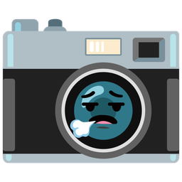 Camera and Face exhaling