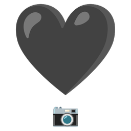 Camera and Heart exclamation