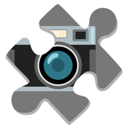 Camera and Puzzle piece