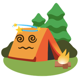Camping and Dizzy