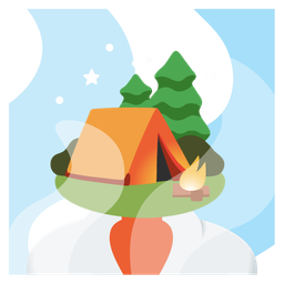 Camping and Hot springs