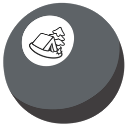 Camping and Pool 8 ball