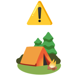 Camping and Warning