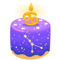 Cancer and birthday cake