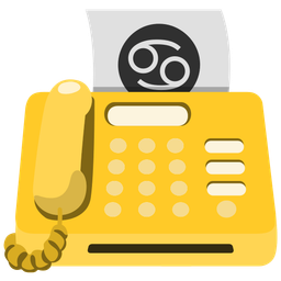 Cancer and fax machine