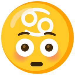 Cancer and flushed face