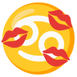 Cancer and kiss mark