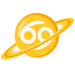 Cancer and ringed planet