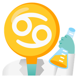 Cancer and test tube