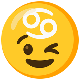 Cancer and Winking face