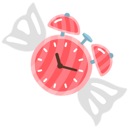 Candy and Alarm clock