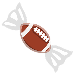 Candy and American football