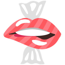 Candy and Biting lip