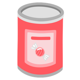 Candy and Canned food